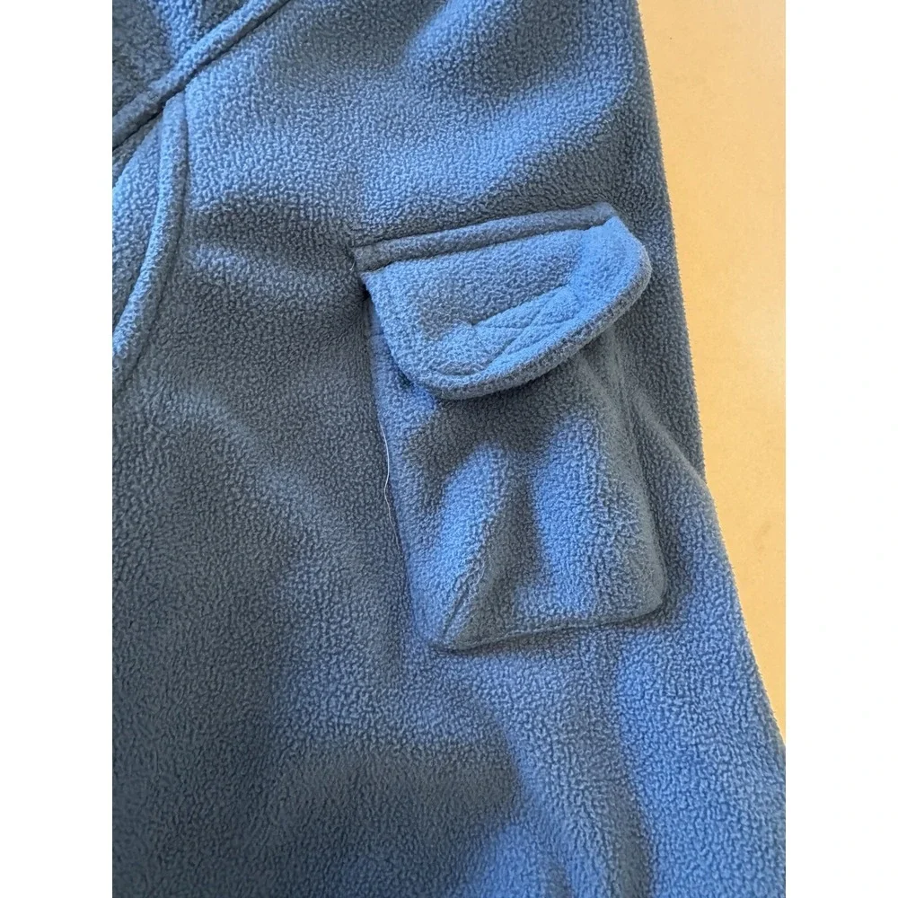 Duluth Trading Company Jacket Mens XL Tall‎ Blue Full zip Fleece outdoors